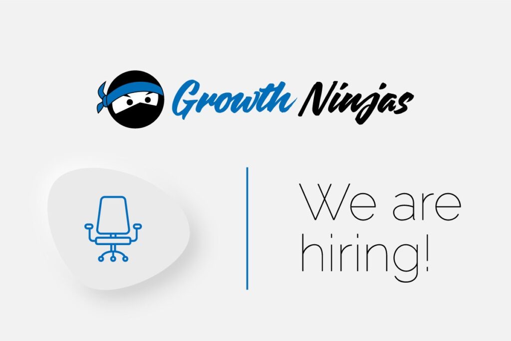 We are hiring!